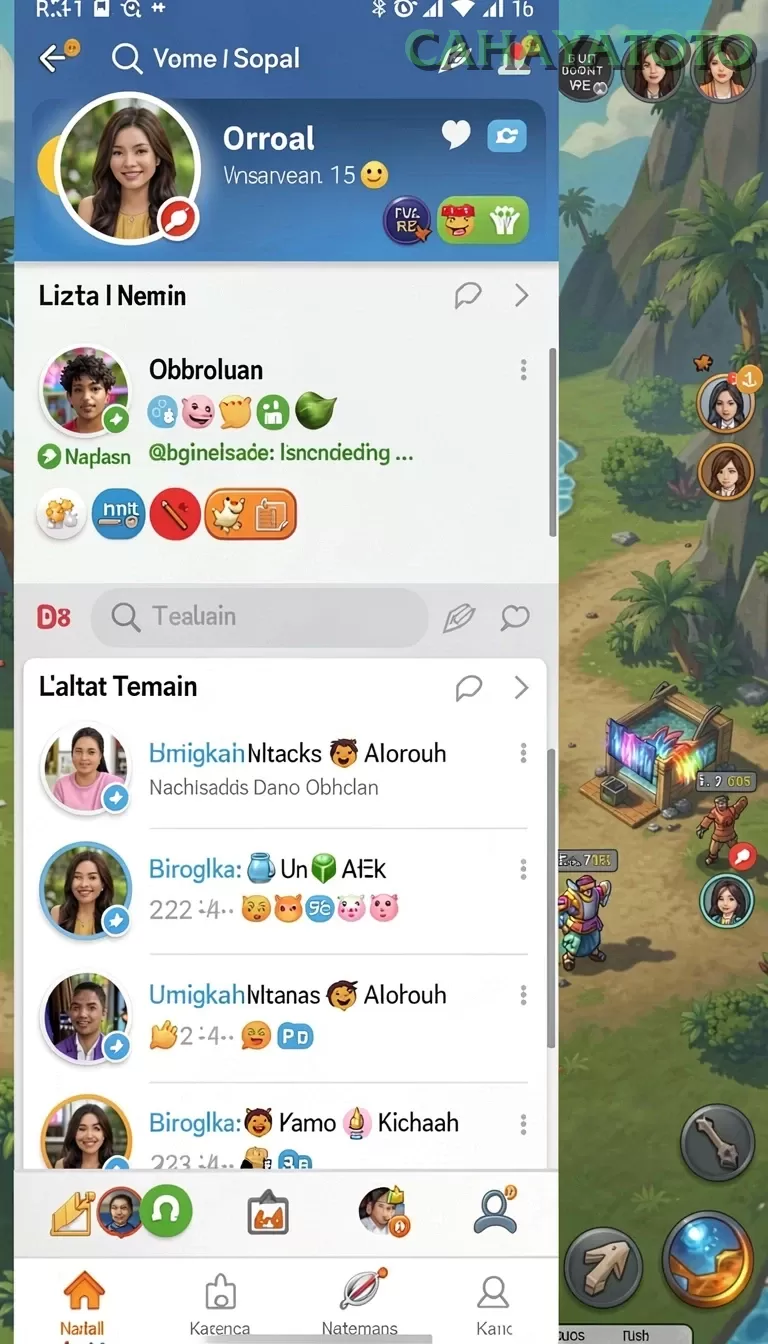 Pratinjau antarmuka cahayatoto — aplikasi APK resmi Android v2.5.6